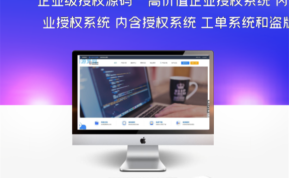 企业级授权源码 – 高价值企业授权系统 内含授权系统 工单系统和盗版检测功能